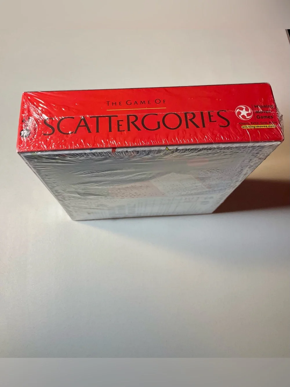 New Sealed Scattergories 30th Anniversary Edition Board Game Mechanical Timer